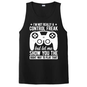 Control Freak Video Game Player Gaming Gamer Pc Console Geek Gift PosiCharge Competitor Tank