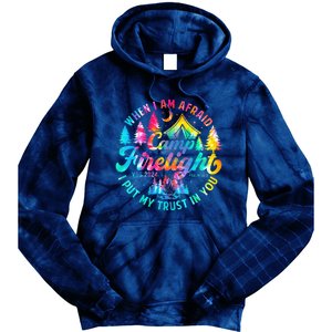 Camp Firelight Vacation Bible School Vbs 2024 Christian Camp Tie Dye Hoodie