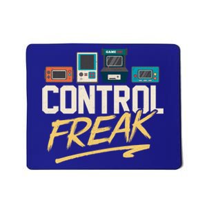 Control Freak Video Game Player Gaming Gamer Pc Console Geek Funny Gift Mousepad