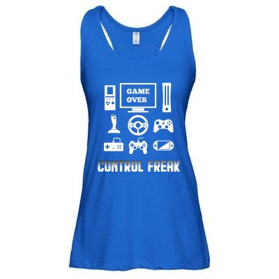 Control Freak Video Game Player Gaming Gamer Pc Console Geek Gift Ladies Essential Flowy Tank