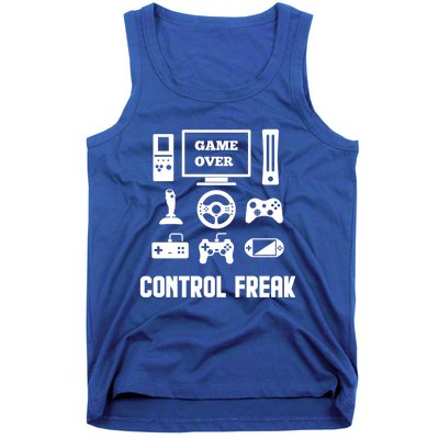 Control Freak Video Game Player Gaming Gamer Pc Console Geek Gift Tank Top