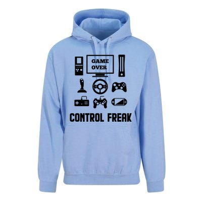 Control Freak Video Game Player Gaming Gamer Pc Console Geek Gift Unisex Surf Hoodie