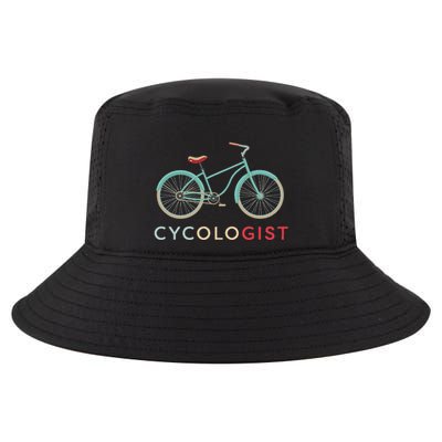 Cycologist Funny Vintage Bicycle Design Bike Cyclists Gift Cool Comfort Performance Bucket Hat