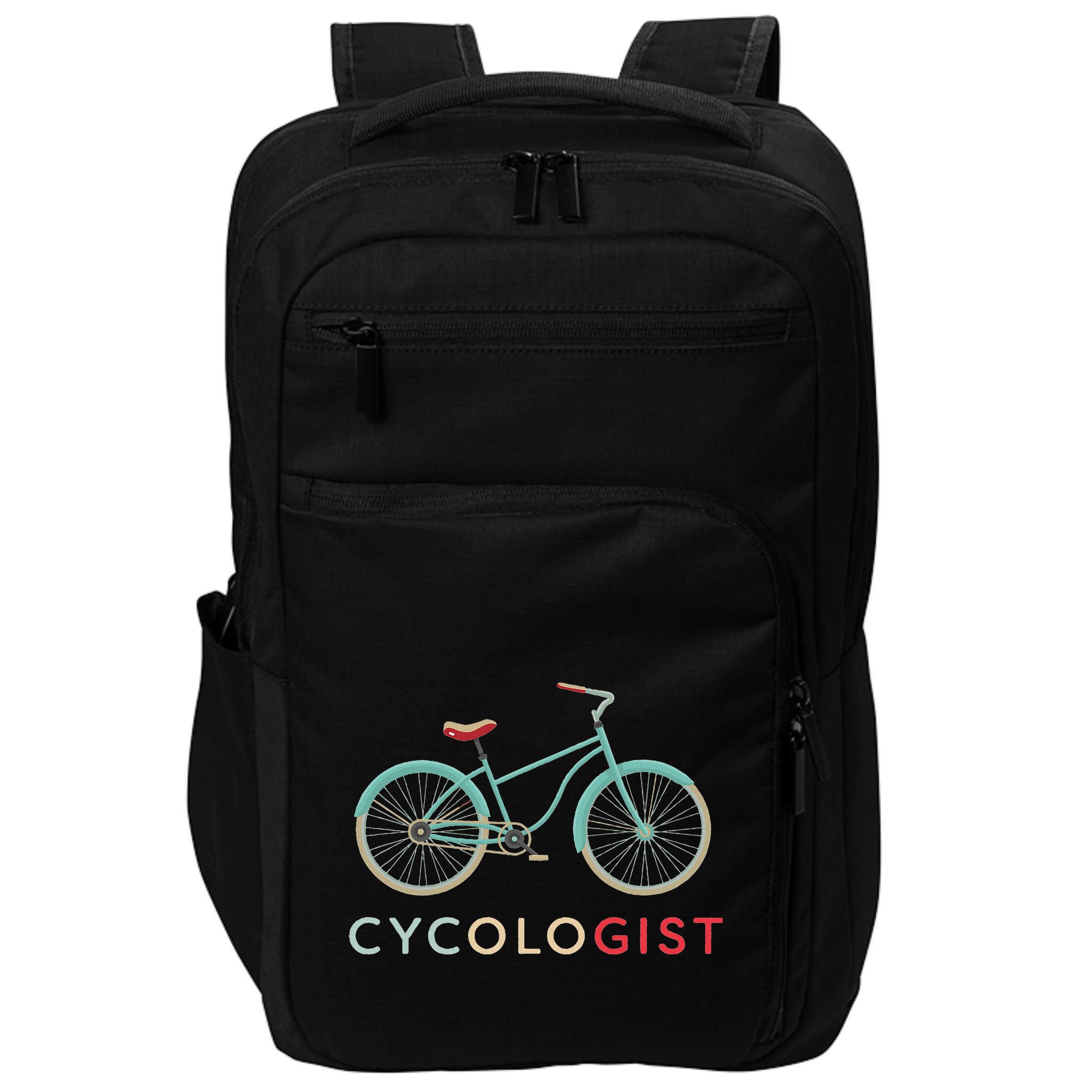 Cycologist Funny Vintage Bicycle Design Bike Cyclists Gift Impact Tech Backpack