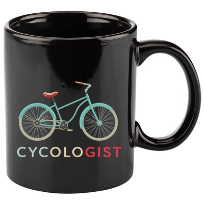 Cycologist Funny Vintage Bicycle Design Bike Cyclists Gift 11oz C Handle Ceramic Mug