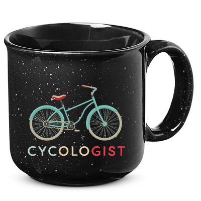 Cycologist Funny Vintage Bicycle Design Bike Cyclists Gift 15oz Campfire Ceramic Mug