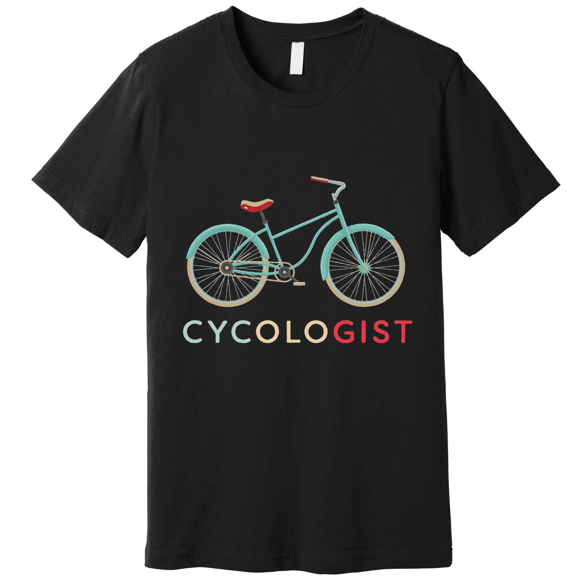 Cycologist Funny Vintage Bicycle Design Bike Cyclists Gift Premium T-Shirt