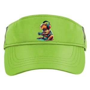 Capybara Funny Video Games Capybara Gift Adult Drive Performance Visor