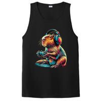 Capybara Funny Video Games Capybara Gift PosiCharge Competitor Tank