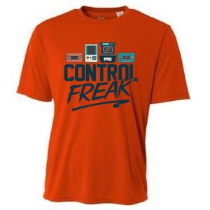 Control Freak Video Game Player Gaming Gamer Pc Console Geek Great Gift Cooling Performance Crew T-Shirt