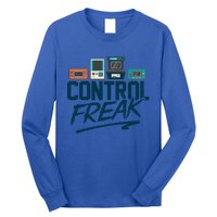 Control Freak Video Game Player Gaming Gamer Pc Console Geek Great Gift Long Sleeve Shirt