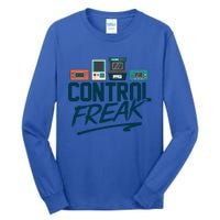 Control Freak Video Game Player Gaming Gamer Pc Console Geek Great Gift Tall Long Sleeve T-Shirt