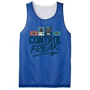 Control Freak Video Game Player Gaming Gamer Pc Console Geek Great Gift Mesh Reversible Basketball Jersey Tank