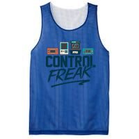 Control Freak Video Game Player Gaming Gamer Pc Console Geek Great Gift Mesh Reversible Basketball Jersey Tank