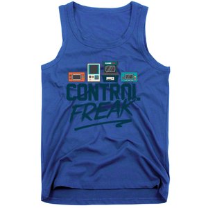 Control Freak Video Game Player Gaming Gamer Pc Console Geek Great Gift Tank Top