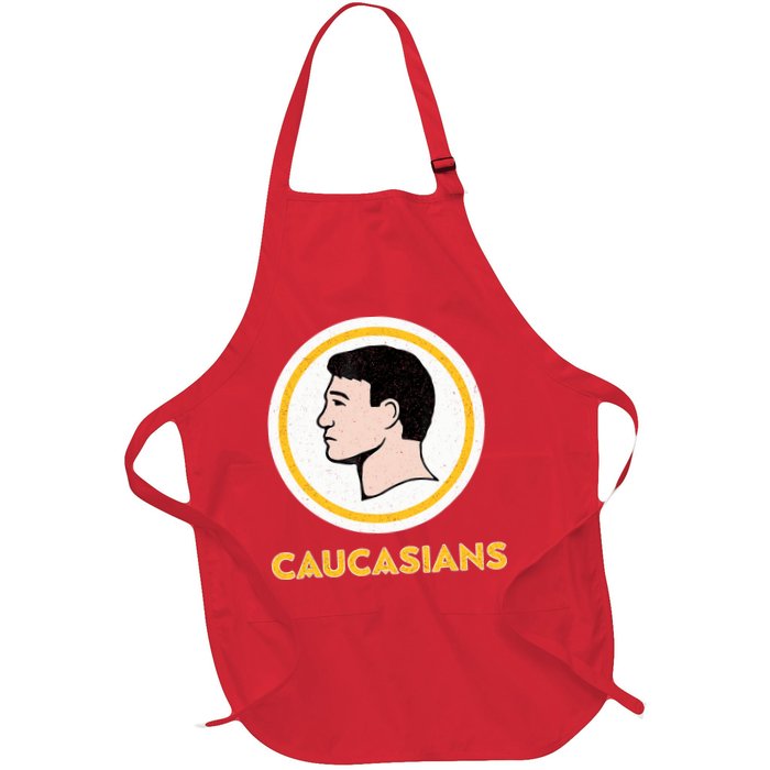 Caucasians Funny Vintage Caucasians Pride Tee Apron
