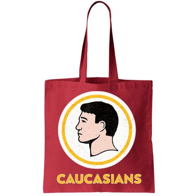Caucasians Funny Vintage Caucasians Pride Tee Bag