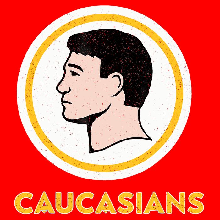 Caucasians Funny Vintage Caucasians Pride Tee Bag