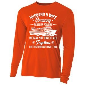 Cruising Family Vacation Husband Wife Cruising Partner Gift Cooling Performance Long Sleeve Crew