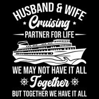 Cruising Family Vacation Husband Wife Cruising Partner Gift Doggie Tank
