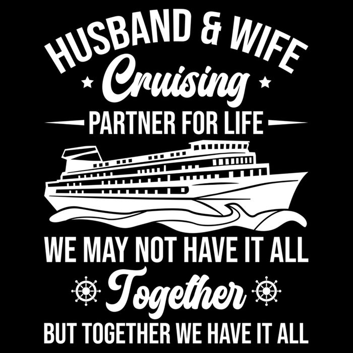 Cruising Family Vacation Husband Wife Cruising Partner Gift Doggie Tank