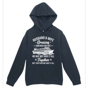 Cruising Family Vacation Husband Wife Cruising Partner Gift Urban Pullover Hoodie