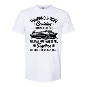 Cruising Family Vacation Husband Wife Cruising Partner Gift Softstyle CVC T-Shirt