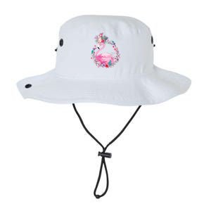 Cute Flower Wreath Flamingo Legacy Cool Fit Booney Bucket Hat