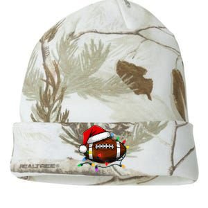 Christmas Football With Santa Hat Christmas Football Player Kati Licensed 12" Camo Beanie