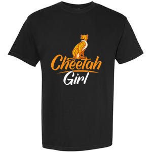 Cheetahs Funny Wild Cat Cheetah Girl Garment-Dyed Heavyweight T-Shirt