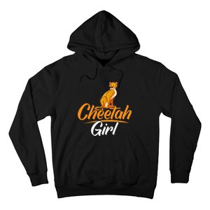 Cheetahs Funny Wild Cat Cheetah Girl Hoodie