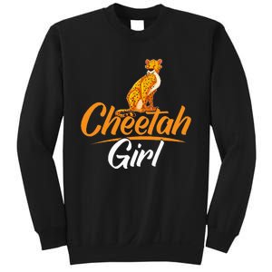 Cheetahs Funny Wild Cat Cheetah Girl Sweatshirt