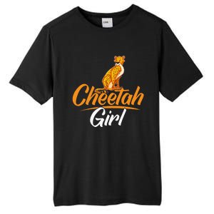 Cheetahs Funny Wild Cat Cheetah Girl Tall Fusion ChromaSoft Performance T-Shirt