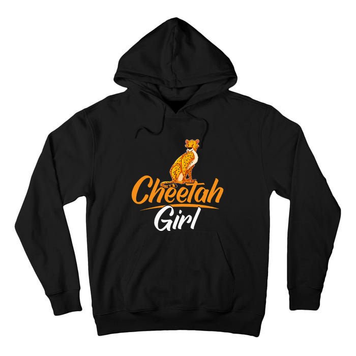 Cheetahs Funny Wild Cat Cheetah Girl Tall Hoodie