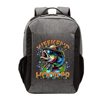 Cool Fishing Weekend Hooker Vector Backpack