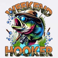 Cool Fishing Weekend Hooker Doggie Tank