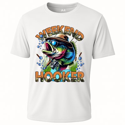 Cool Fishing Weekend Hooker Performance Shirt