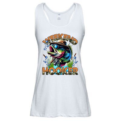 Cool Fishing Weekend Hooker Ladies Essential Flowy Tank