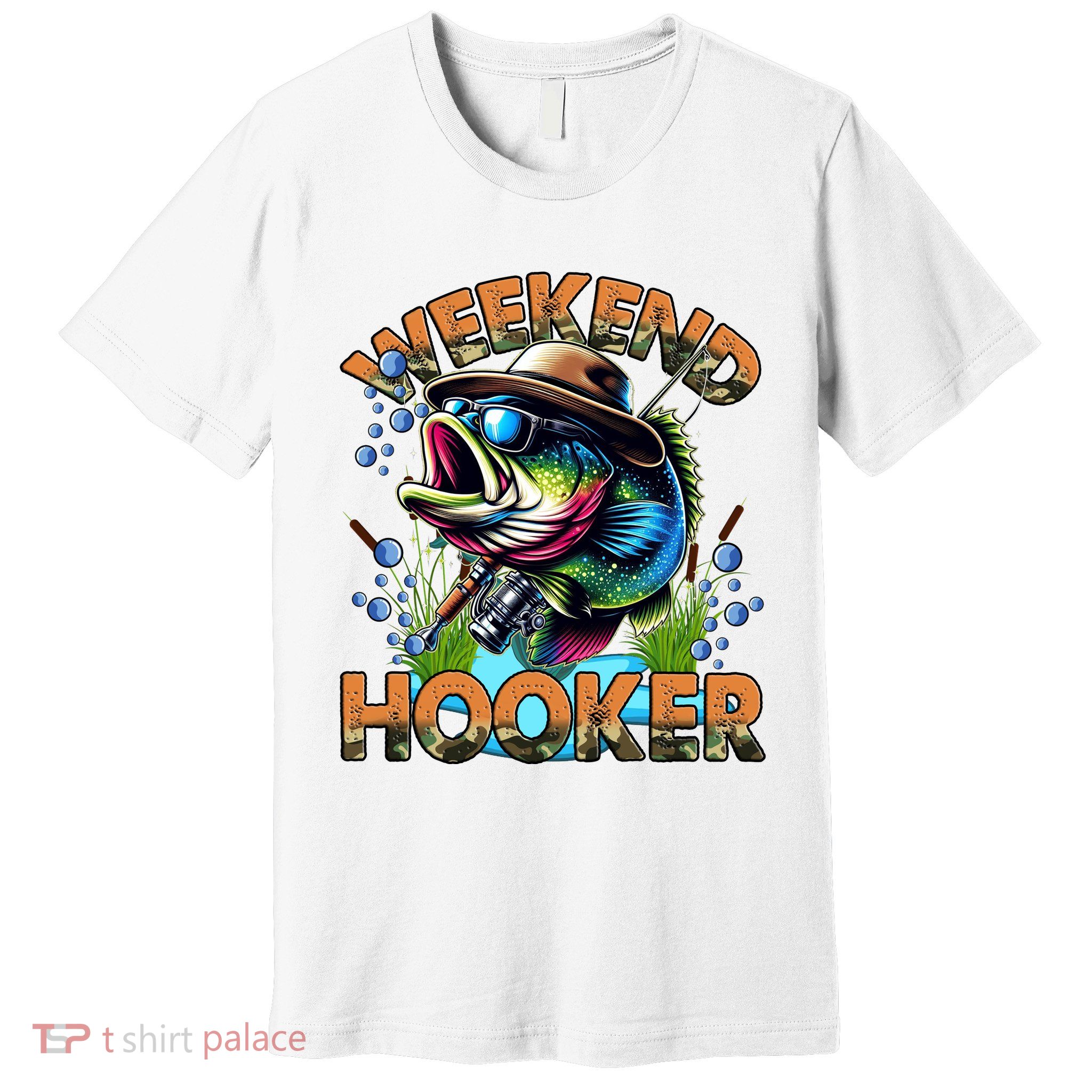 Cool Fishing Weekend Hooker Premium T-Shirt