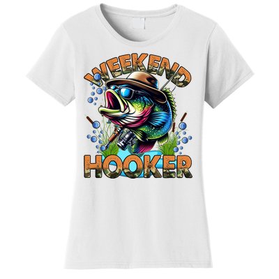 Cool Fishing Weekend Hooker Women's T-Shirt