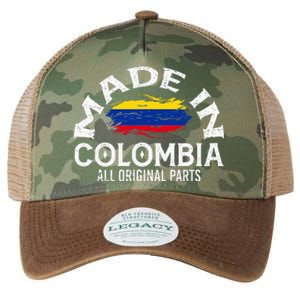 Colombia For Wo Colombian Made Flag Legacy Tie Dye Trucker Hat