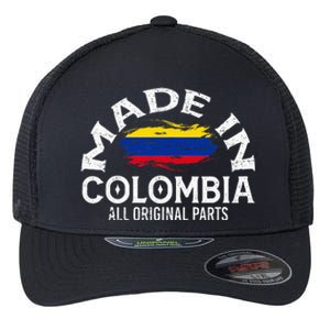 Colombia For Wo Colombian Made Flag Flexfit Unipanel Trucker Cap