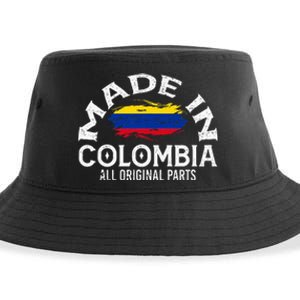 Colombia For Wo Colombian Made Flag Sustainable Bucket Hat