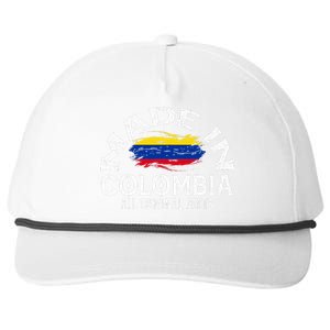 Colombia For Wo Colombian Made Flag Snapback Five-Panel Rope Hat