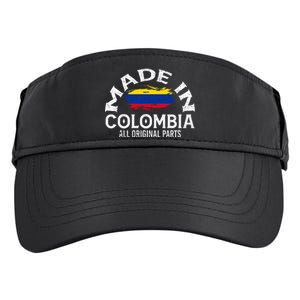 Colombia For Wo Colombian Made Flag Adult Drive Performance Visor