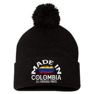 Colombia For Wo Colombian Made Flag Pom Pom 12in Knit Beanie