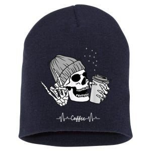 Coffee For Women Coffee Funny Cute Casual Short Acrylic Beanie