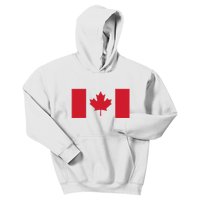 Canadian Flag Women Men Red Maple Leaf Canada Day Kids Hoodie