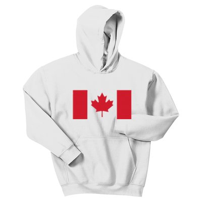 Canadian Flag Women Men Red Maple Leaf Canada Day Kids Hoodie