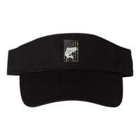 Camouflage Flag Walleye Fishing Angler Visor
